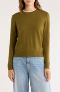 Elodie Tipped Crewneck Sweater