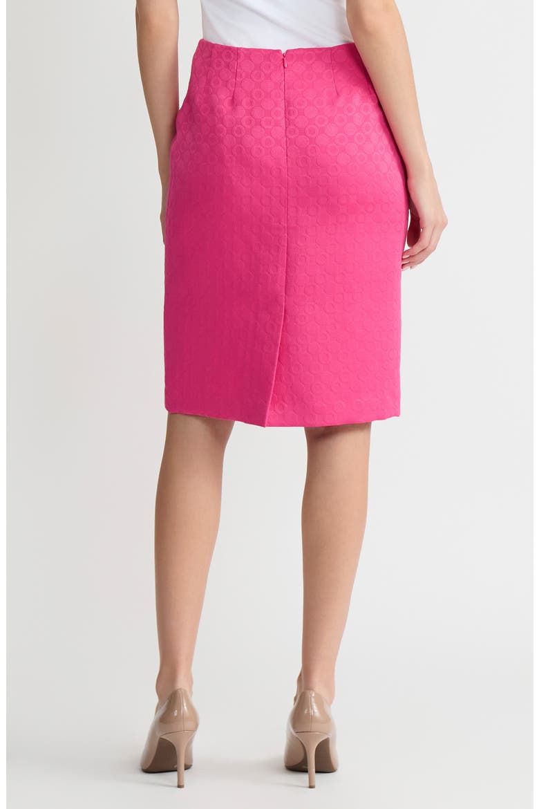Textured Zip Pencil Skirt, Alternate, color, PINK PERFECTION