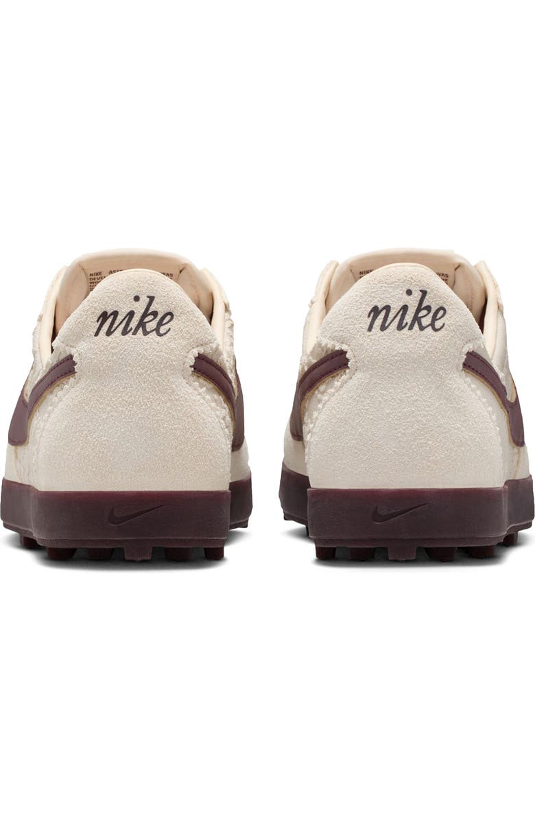 Nike Astrograbber Football Sneaker, Alternate, color, Light Cream/ Burgundy/ Orange