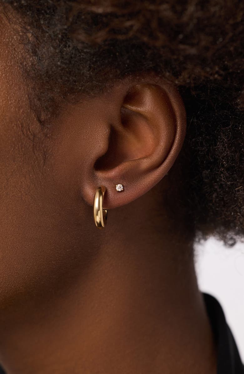 Ana Luisa Lab Grown Diamond Earrings - Gold Small Diamond Studs, Alternate, color, Gold