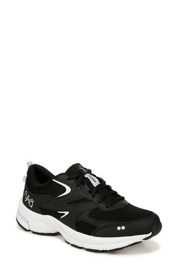 Ryka Women's Invoke Lace Up Walking Sneakers In Black
