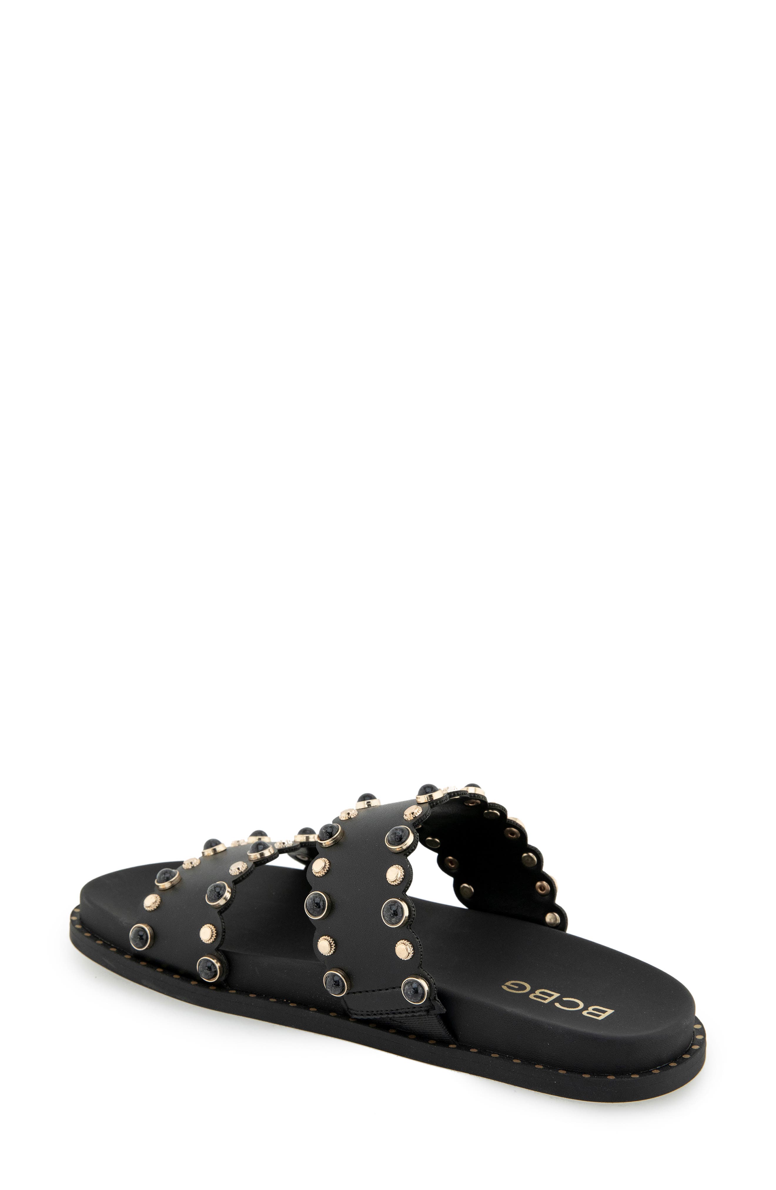 BCBGeneration Taana Slide Sandal, Alternate, color, Black