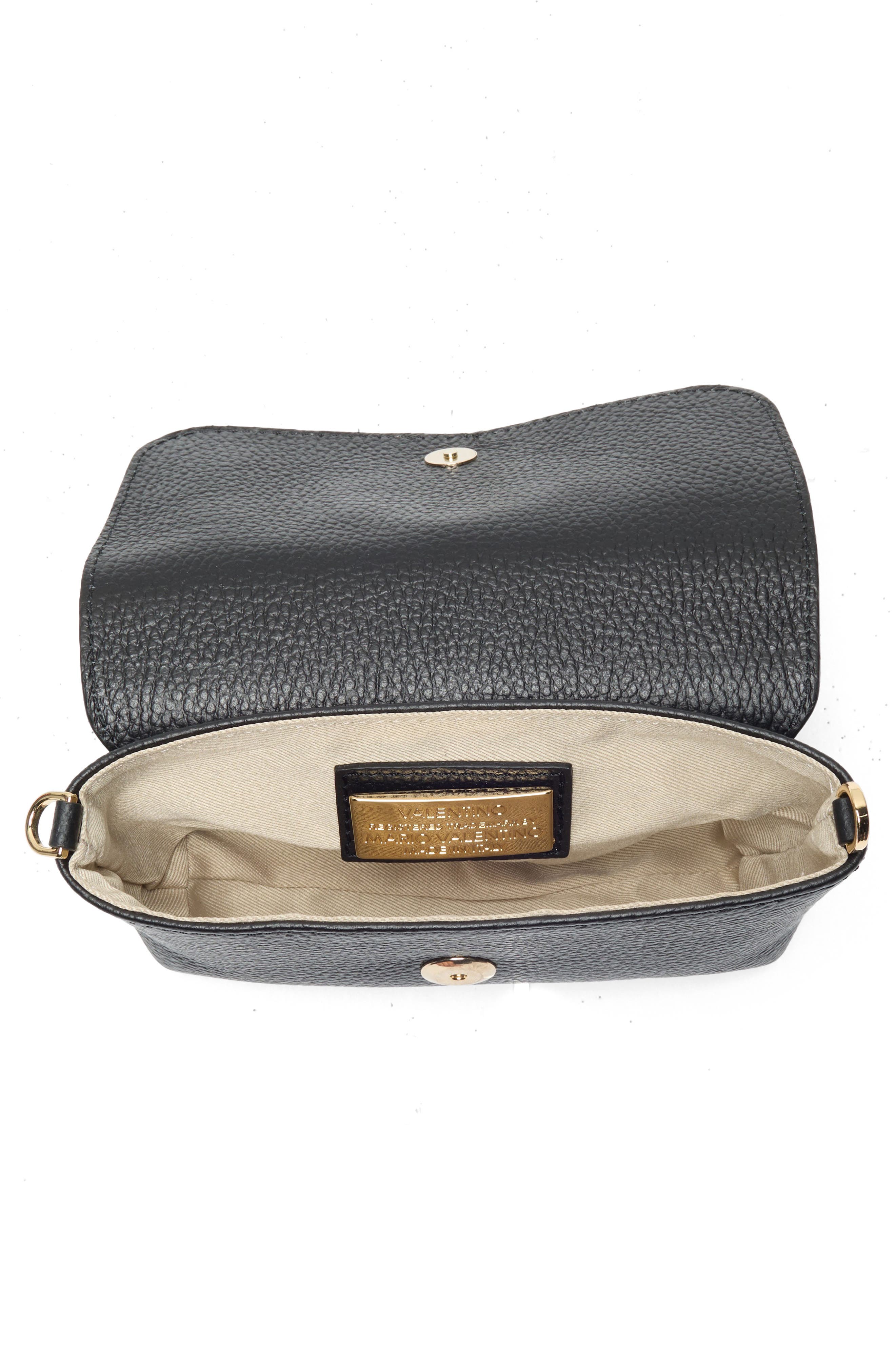 VALENTINO BY MARIO VALENTINO Lilou Dollaro Crossbody Bag, Alternate, color, Black