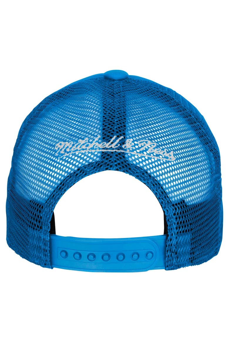 Youth Mitchell & Ness Light Blue Los Angeles Lakers Core Evergreen Trucker Adjustable Hat, Alternate, color, Light Blue