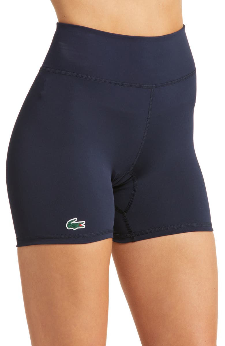 Lacoste x BANDIER Quarter Zip Performance Sport Dress & Shorts Set, Alternate, color, 