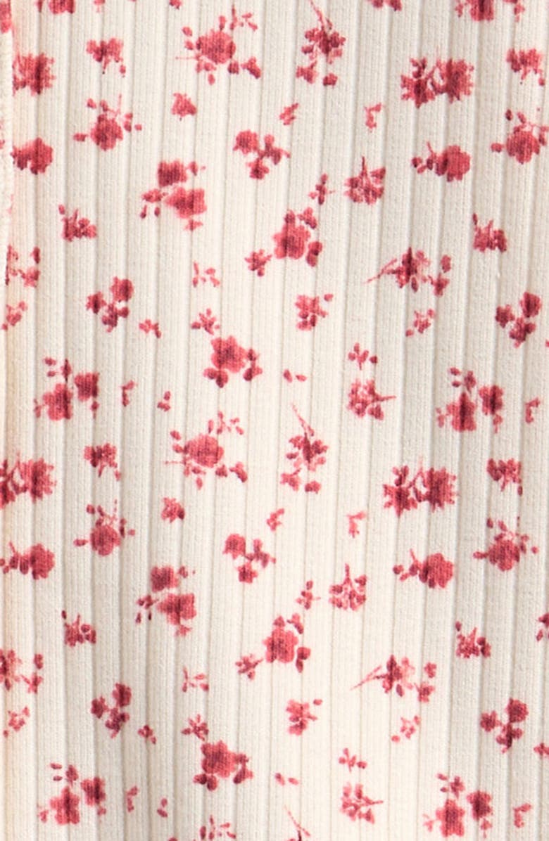 NEXT Kids' Long Sleeve Floral Cardigan, Alternate, color, Ecru Floral