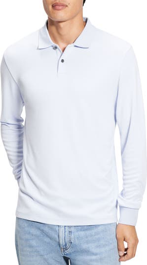 Theory Goris Anemone Milano Long Sleeve Polo | Nordstrom