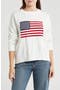 American Flag Pullover Sweater