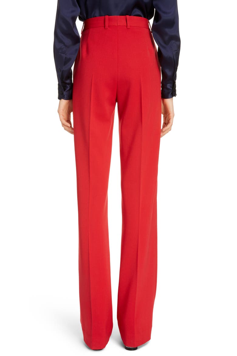 Straight Leg Stretch Twill Trousers, Alternate, color, MASAI RED