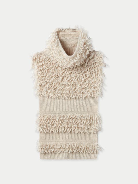 Loop-Stitch Gilet