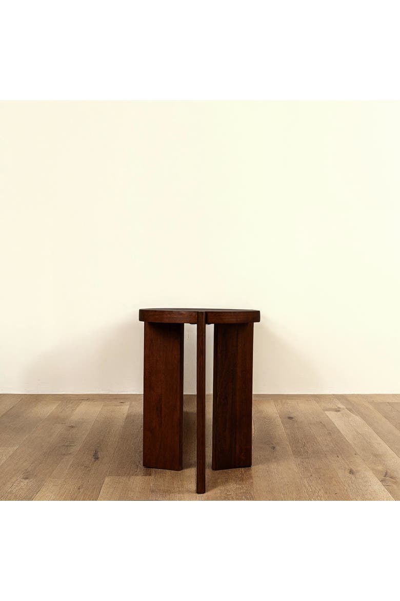 Side Table, Alternate, color, Brown