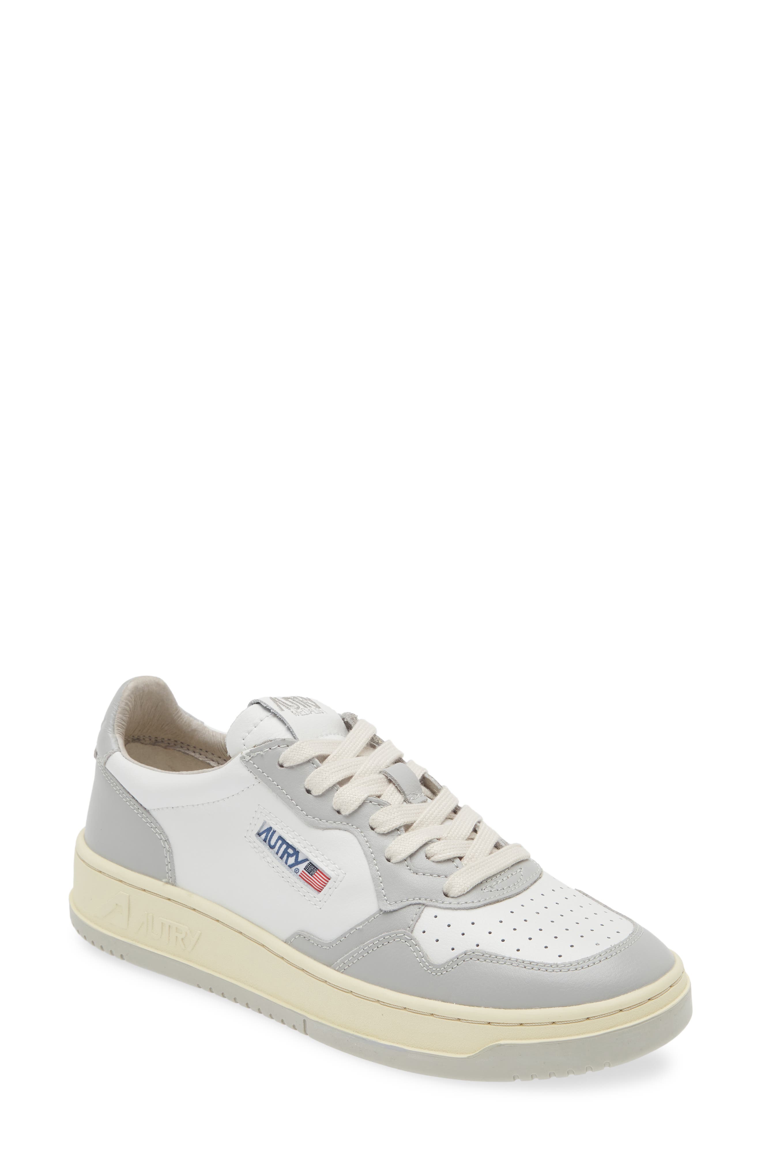 Medalist Low Sneaker, Main, color, WHITE/ VAPOR