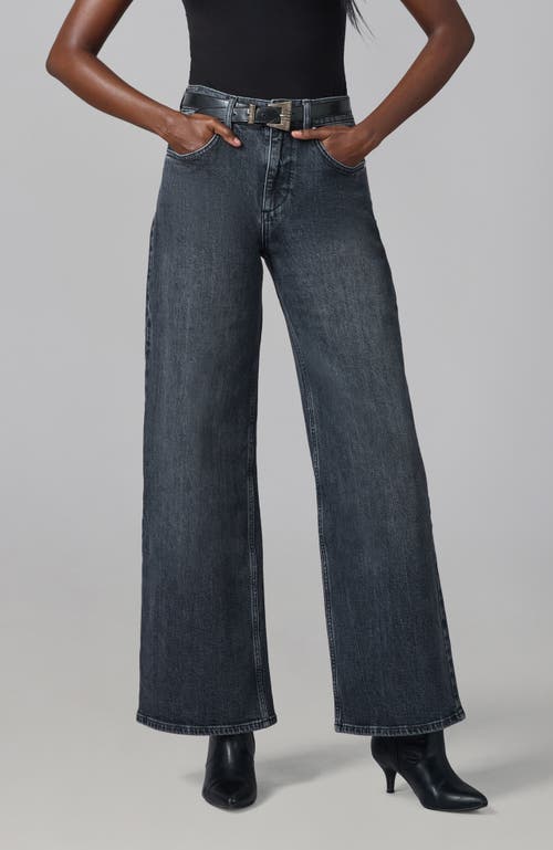 Lola Jeans Colette High Rise Wide Leg Jeans In Blue