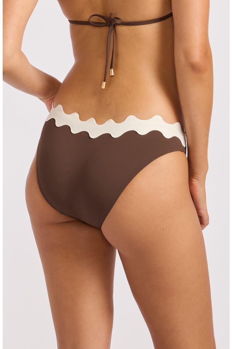 Rickrack Hipster Bikini Bottoms, Alternate, color, DARK CHOCOLATE