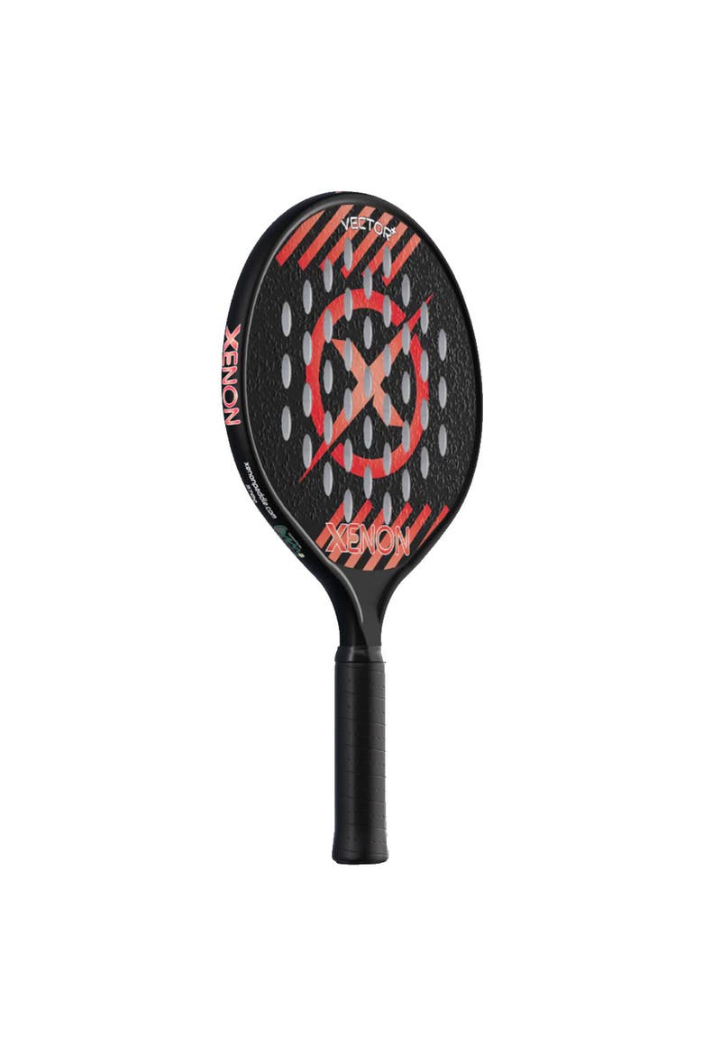 Vector+ Spin Max V2 Platform Tennis Paddle, Alternate, color, Black/Red