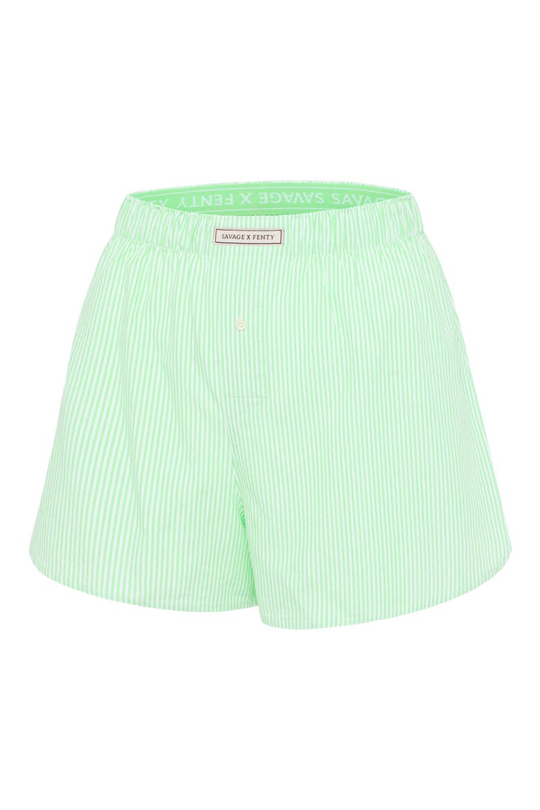 Kickback Casuals Pajama Boxers, Alternate, color, GREEN LOTUS LINE BY LINE