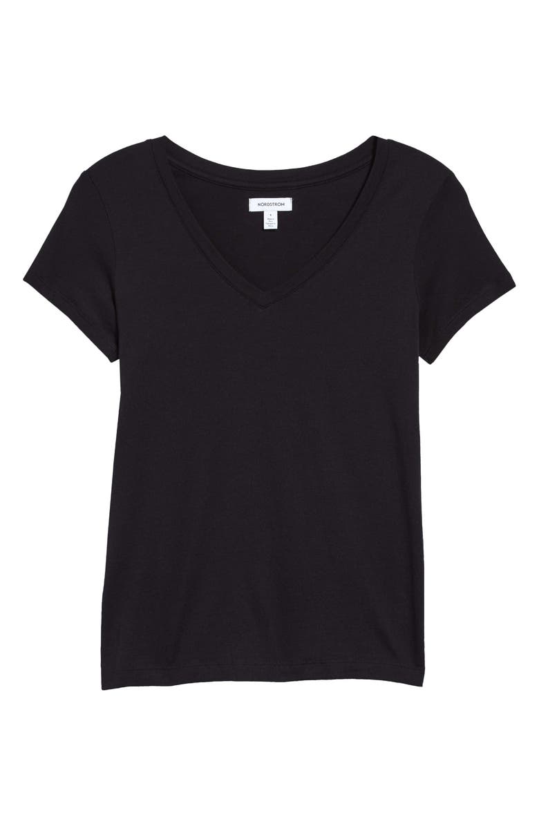 Nordstrom Everyday V-Neck T-Shirt, Alternate, color,