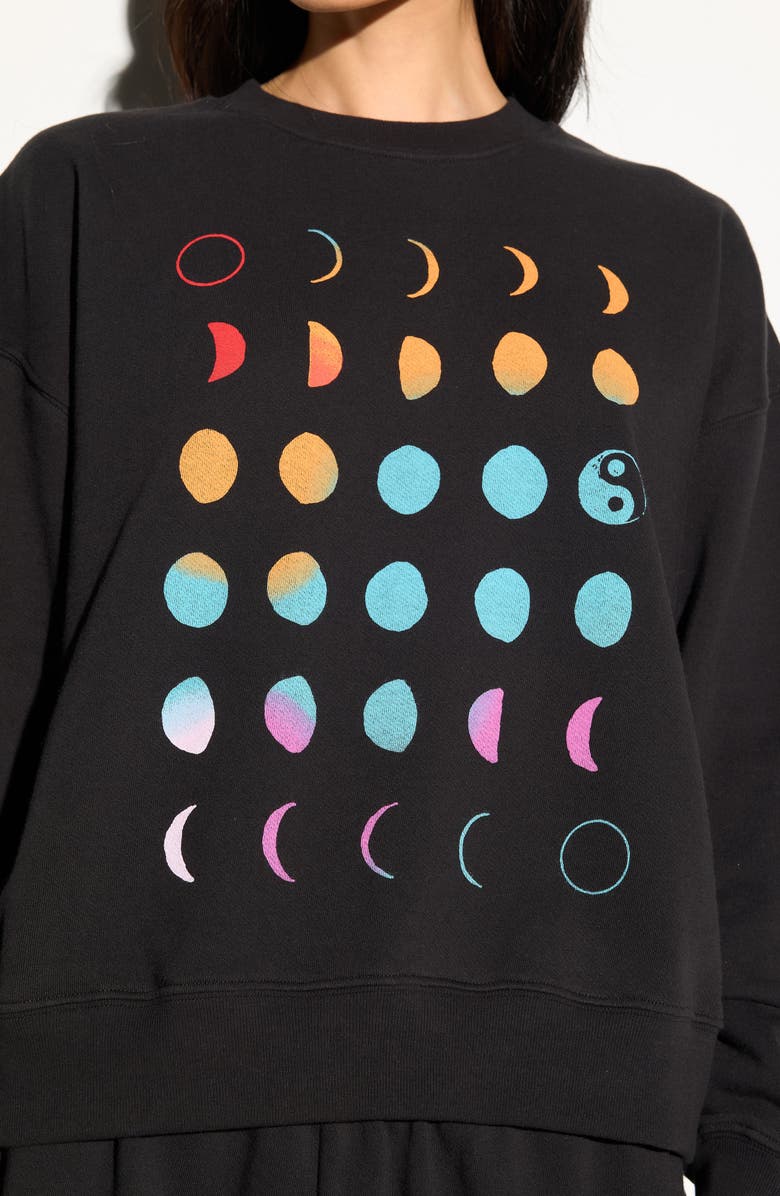 Spiritual Gangster Eclipse La Brea Sweatshirt, Alternate, color, Black