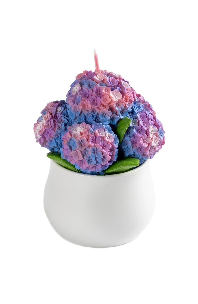 Southlake gifts Hydrangea Flower Candle, Alternate, color, Violet