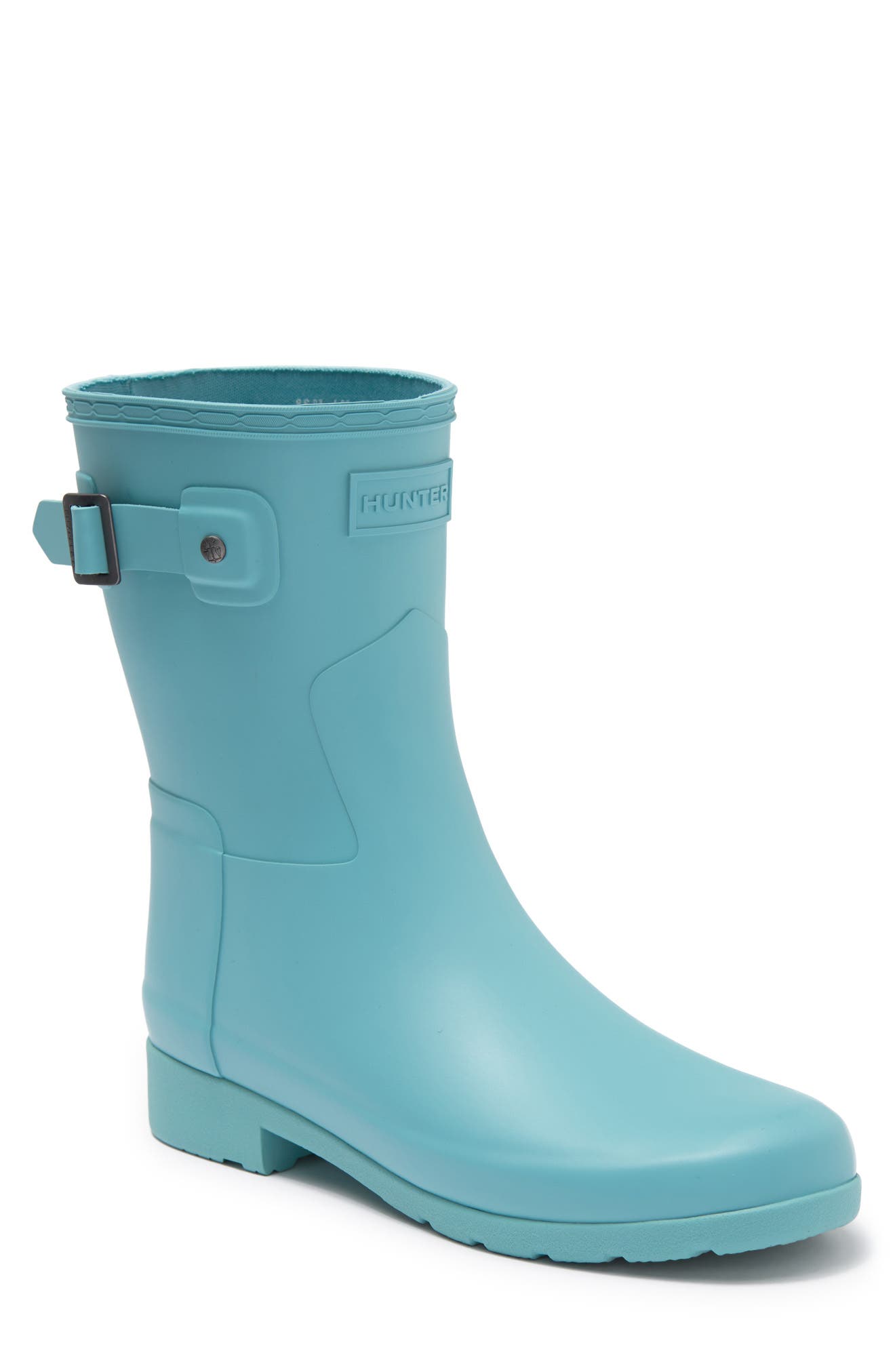 Original Refined Short Waterproof Rain Boot, Main, color, ARCTIC MINT