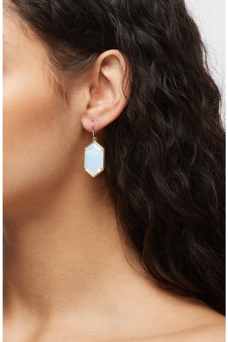 Hallie Drop Earrings, Alternate, color, GOLD OPALITE ILLUSION