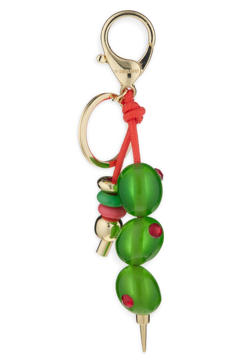 Olive Bag Charm, Main, color, MULTI