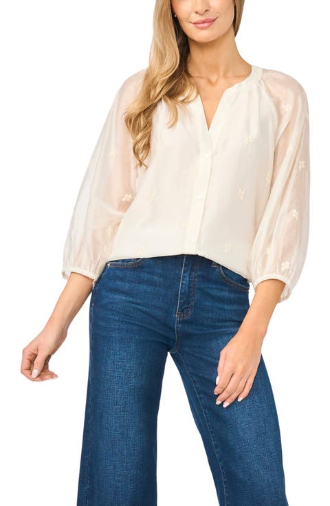 Raglan Sleeve Balloon Top