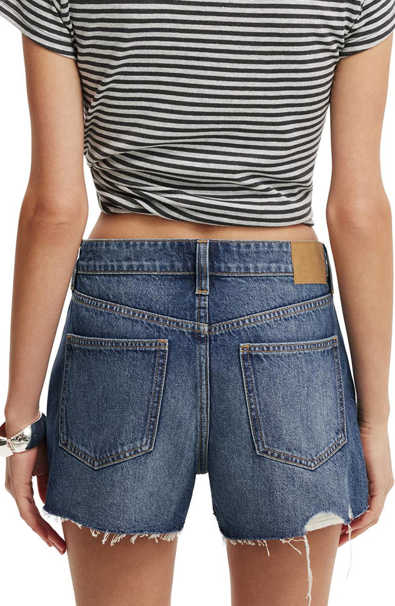 Original Denim Cutoff Shorts - image 2
