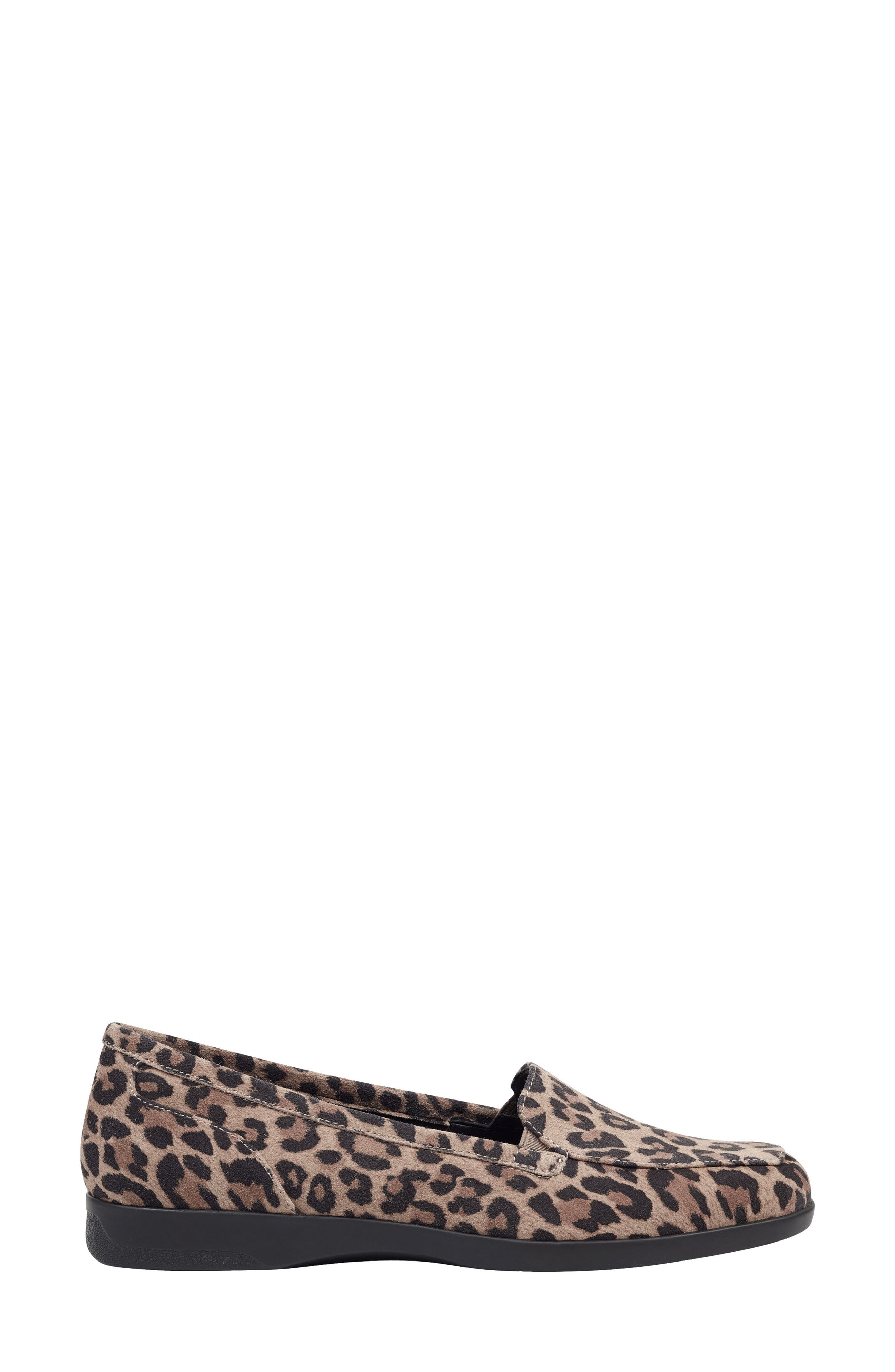 Devitt Flat, Alternate, color, LEOPARD PRINT SUEDE