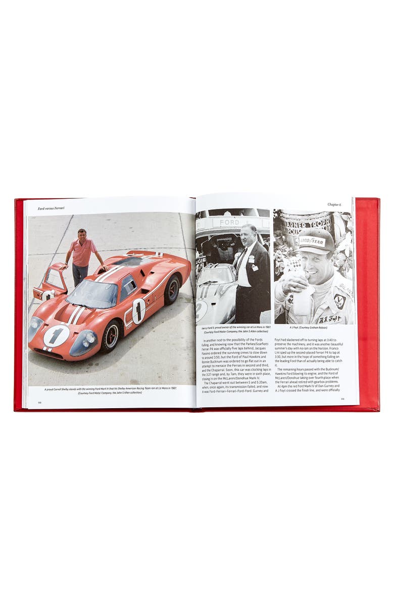 Graphic Image Ford vs. Ferrari Leather Edition, Alternate, color, Red