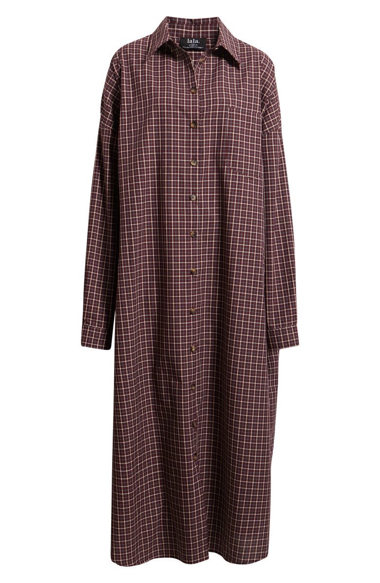 Dressed in Lala Lala Long Sleeve Button-Up Shirt, Main, color,