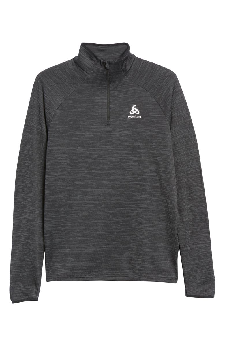 Odlo Run Easy Half-Zip Mid-Layer Top, Alternate, color, 