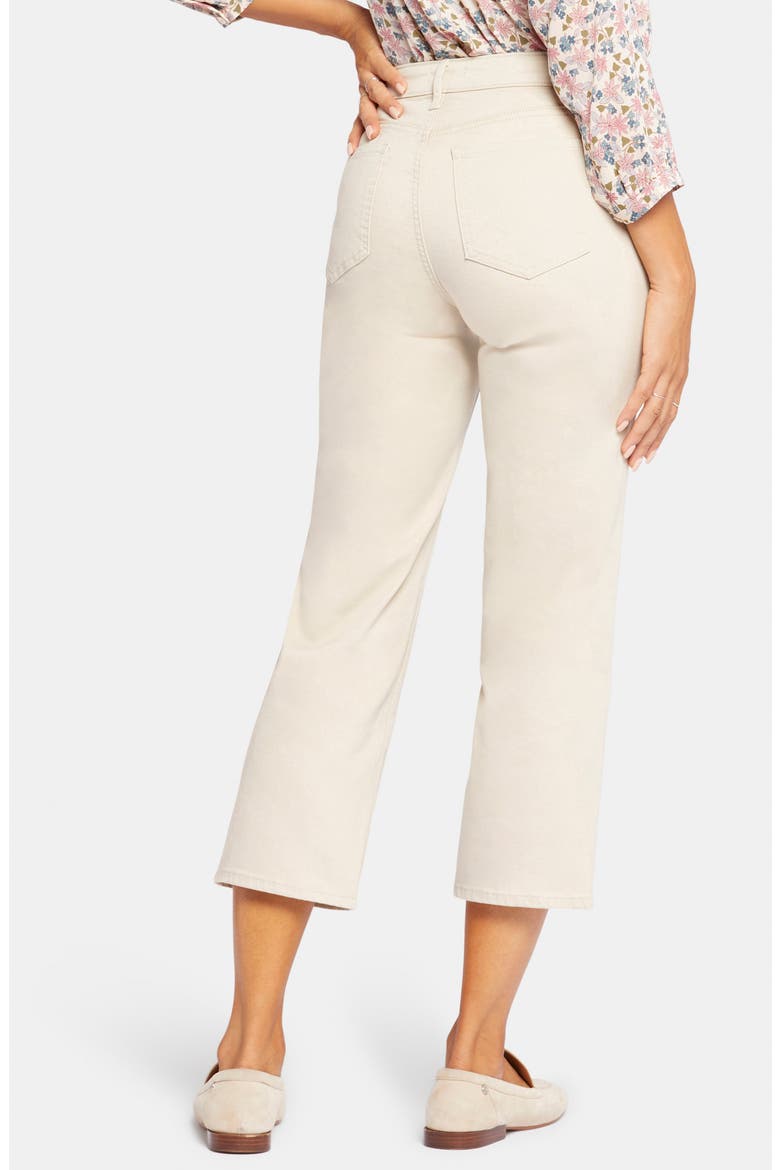 Piper Crop Relaxed Straight Leg Jeans, Alternate, color, FEATHER