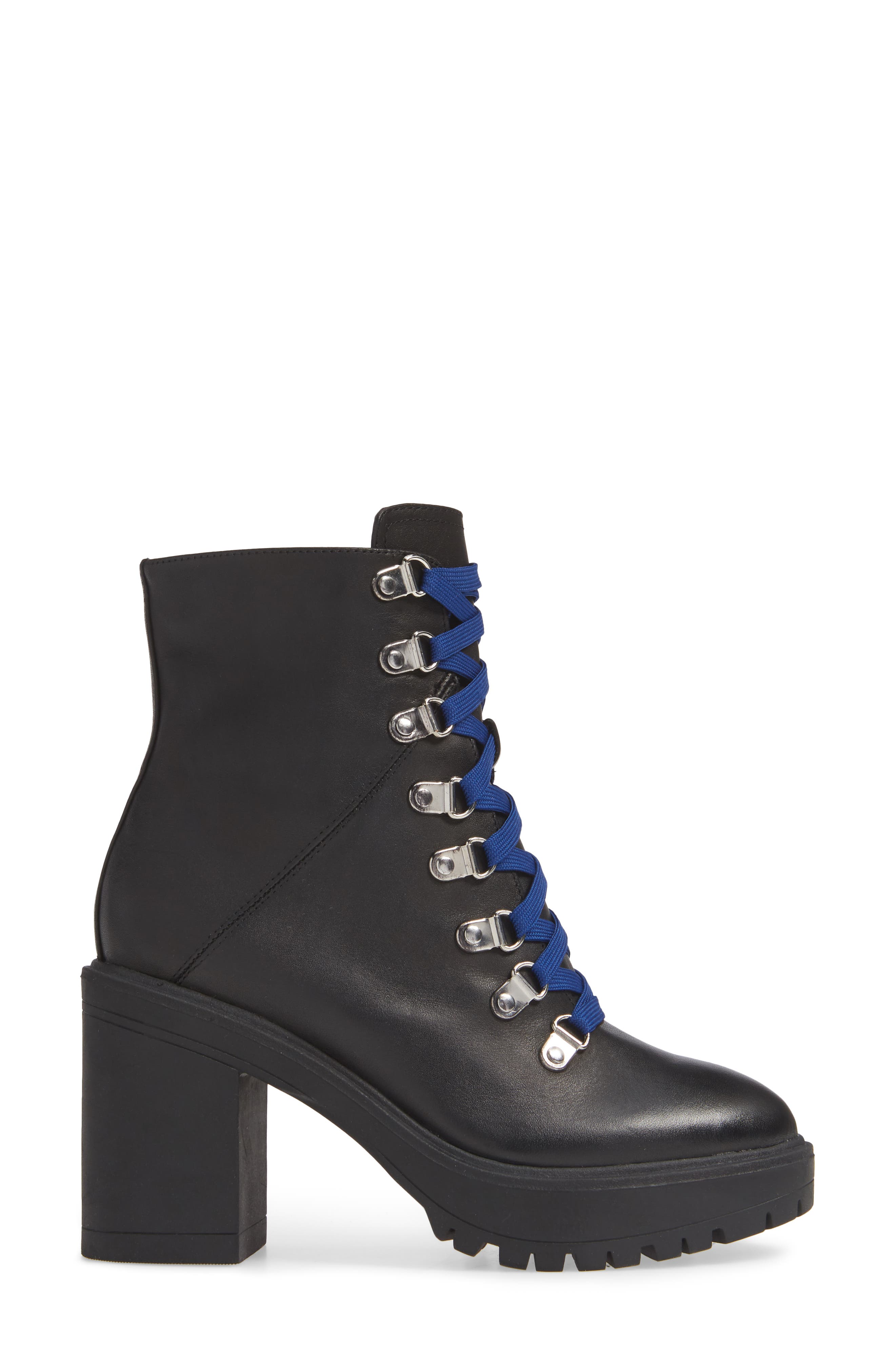 Royce Bootie, Alternate, color, BLACK LEATHER