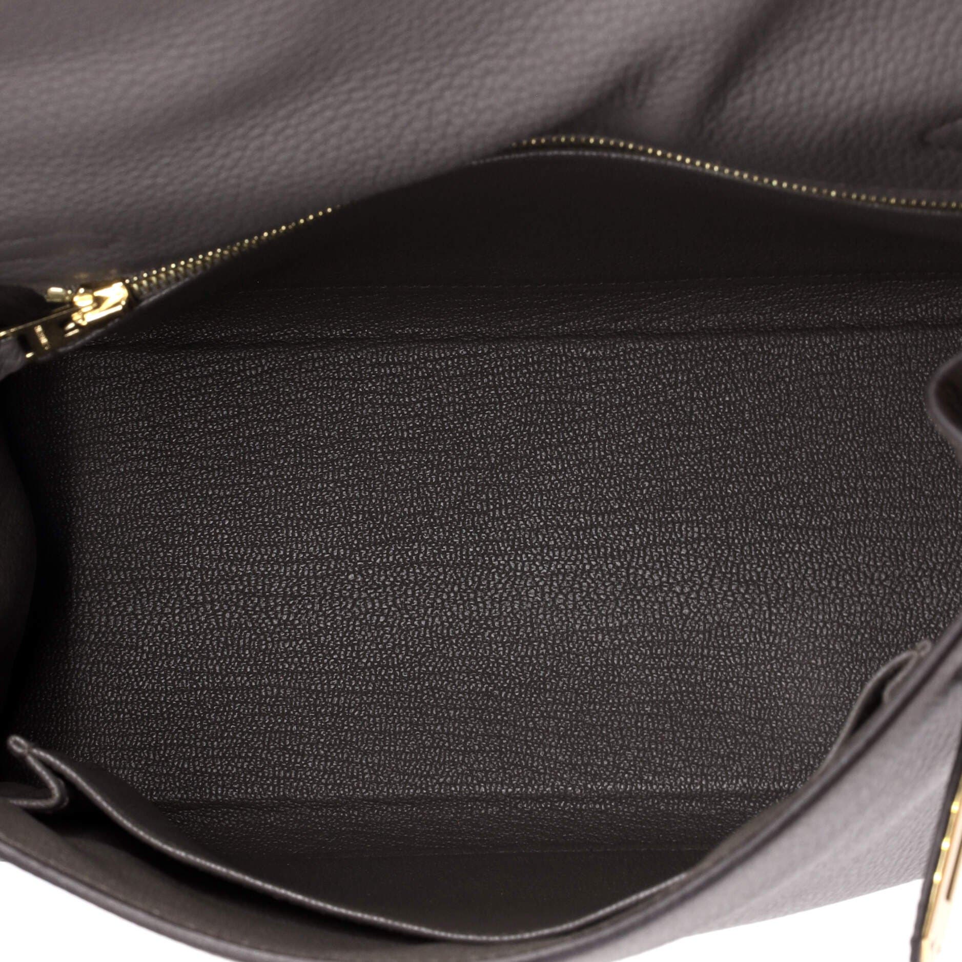 Kelly Handbag Grey Togo with Gold Hardware 25, Alternate, color, Grey