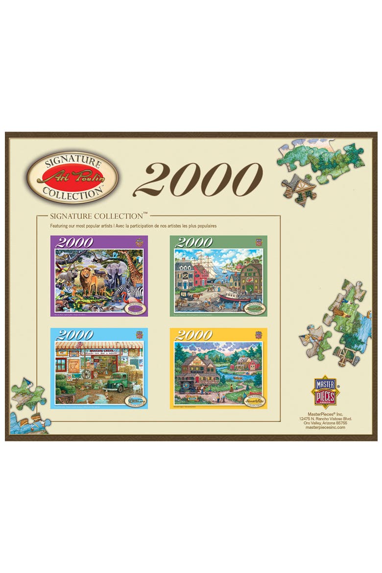 Ocean Park 2000 Piece Jigsaw Puzzle, Alternate, color, Multicolor