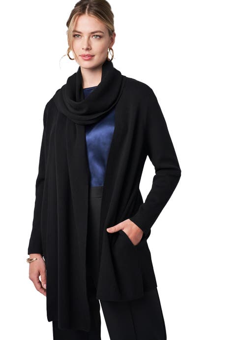 Wrap Scarf Coatigan (Plus)