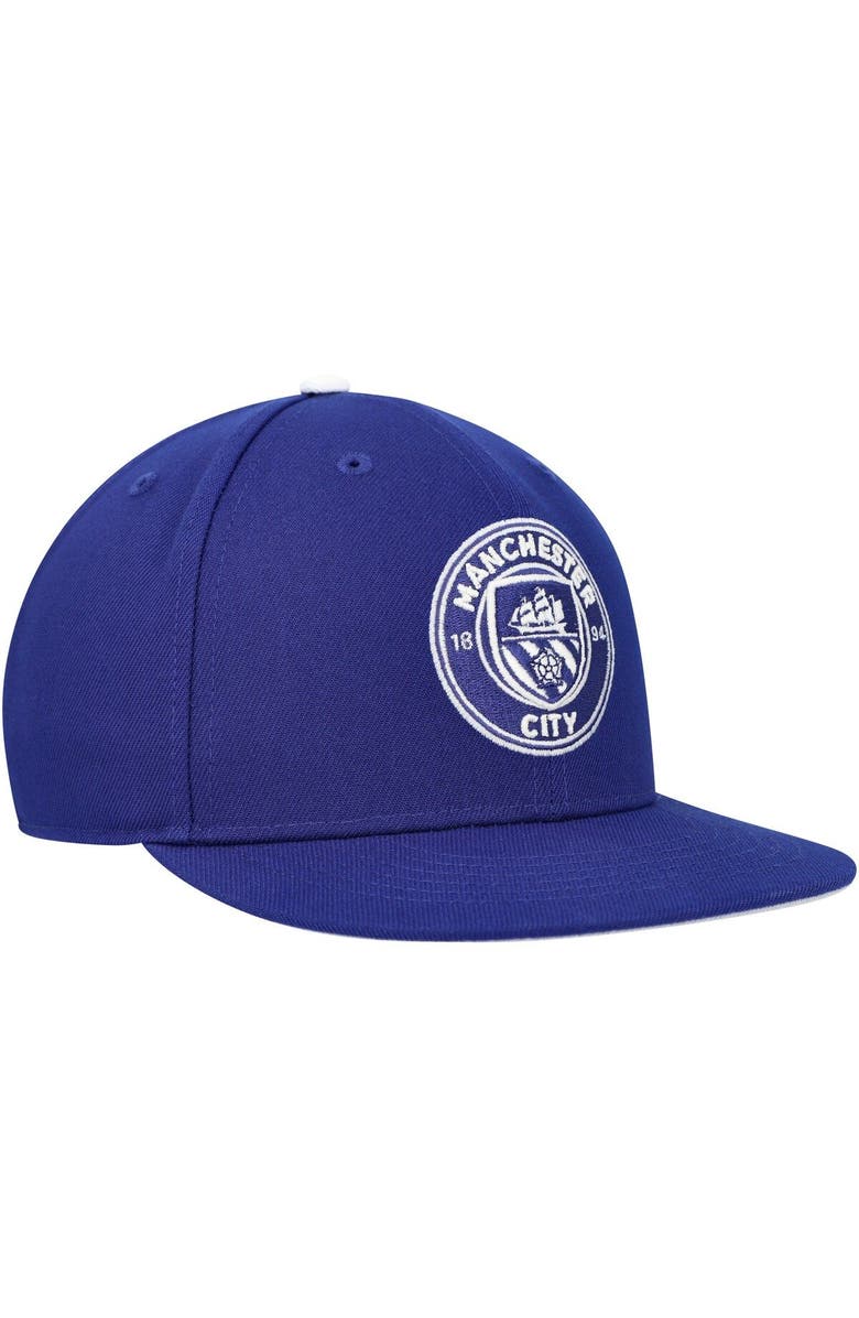 FAN INK Men's Royal Manchester City America's Game Snapback Hat, Alternate, color, Royal