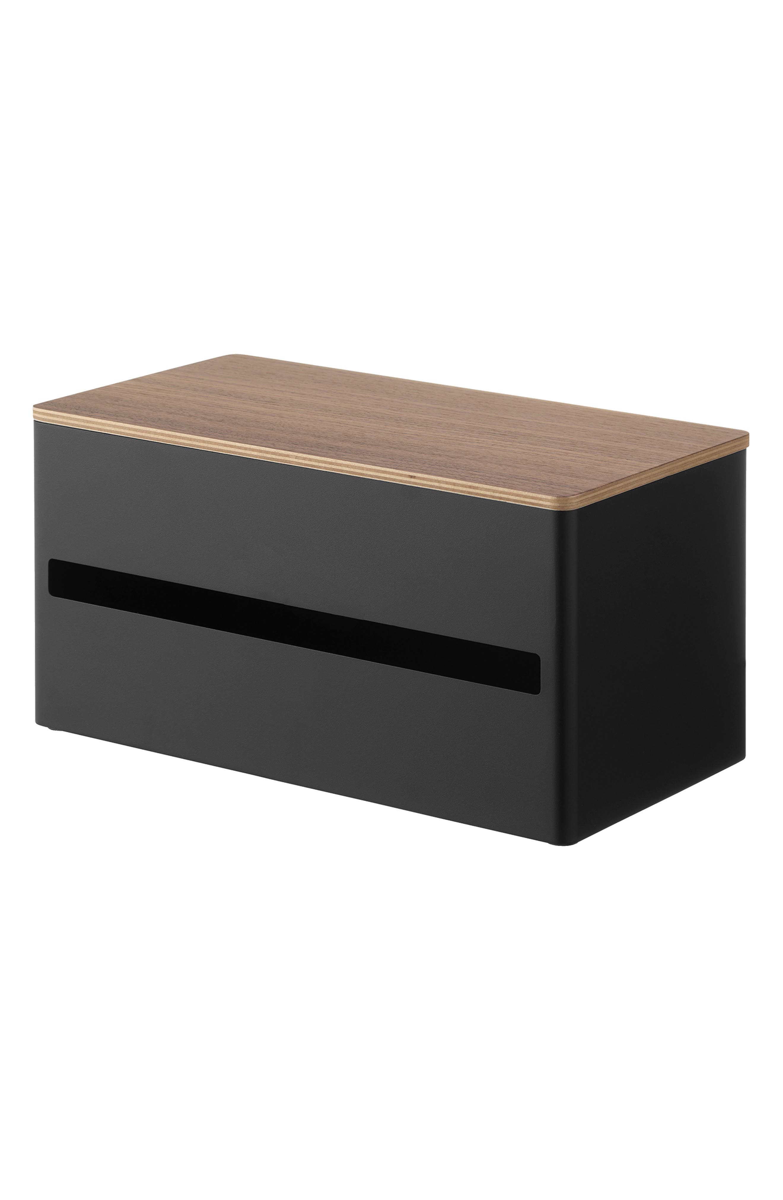 Yamazaki Paper Towel Dispenser In Brown