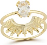 GLAZE JEWELRY Set of 2 Sterling Silver RIngs