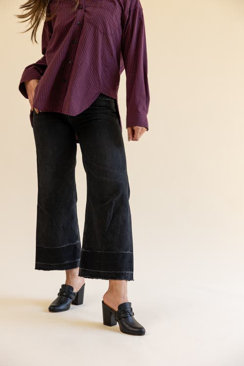 Fortress Marnie Loafer Mule In Black
