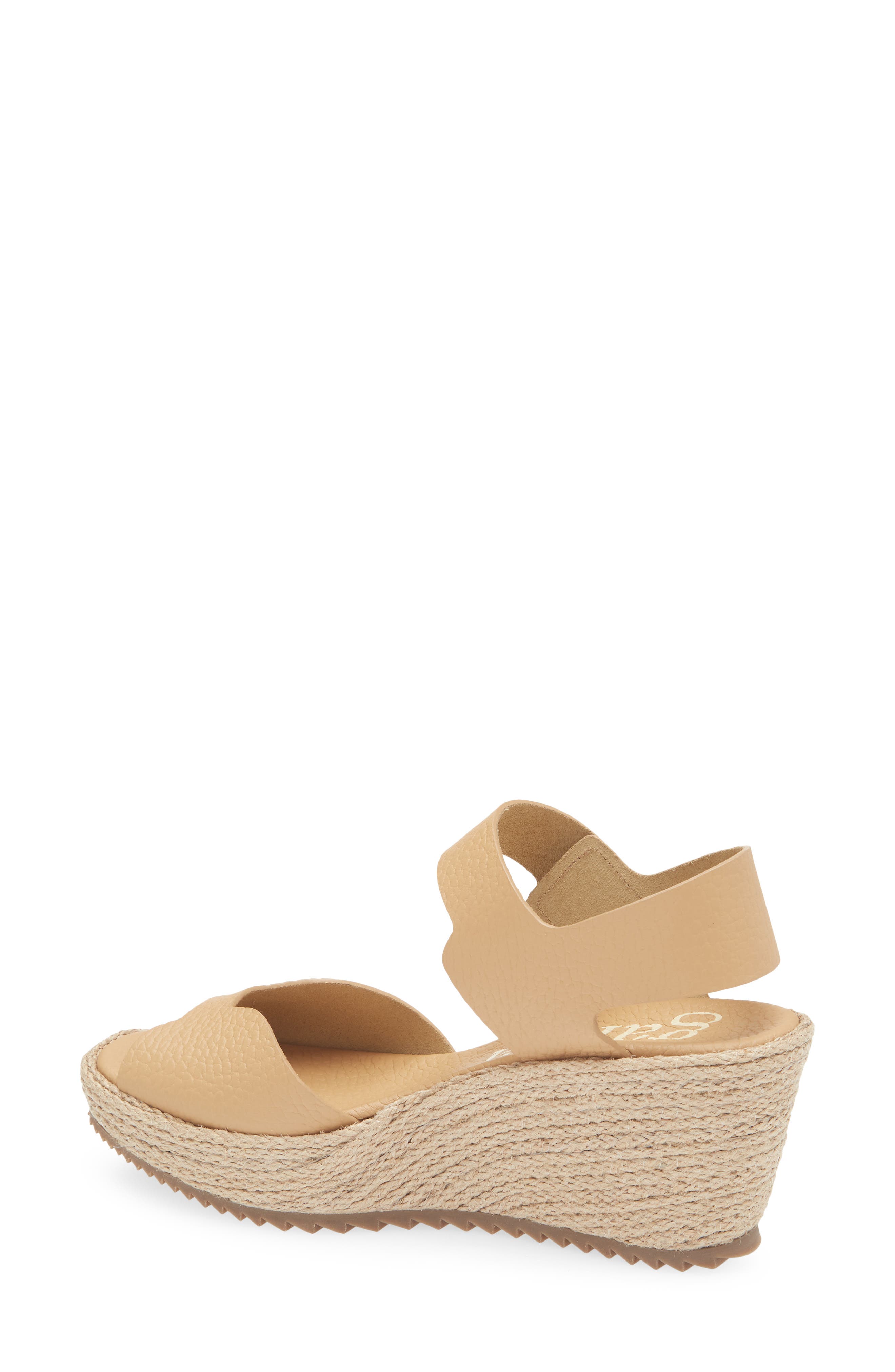 Pedro Garcia Fama Platform Wedge Sandal, Alternate, color, Camel Cervo