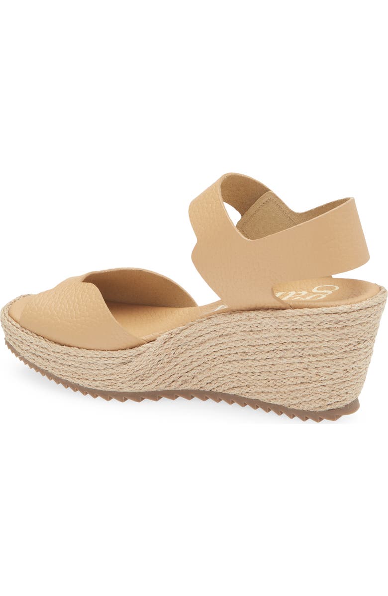 Pedro Garcia Fama Platform Wedge Sandal, Alternate, color, Camel Cervo