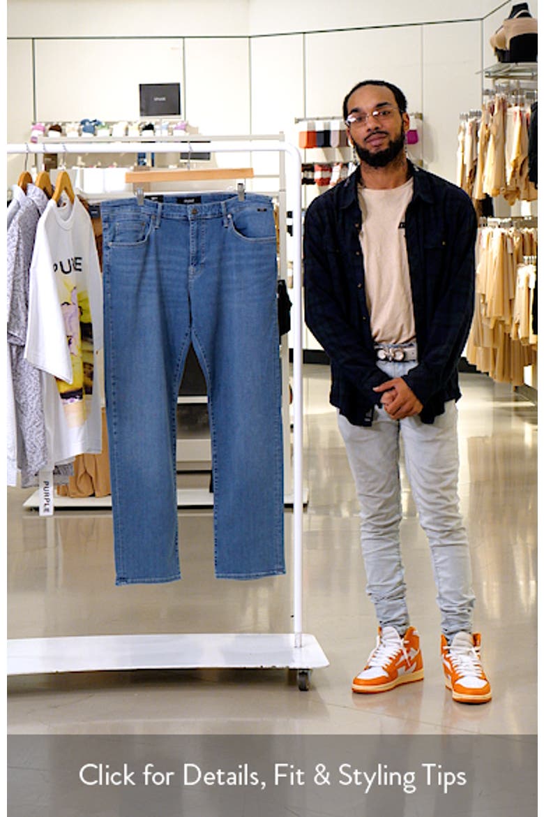 Matt Relaxed Fit Straight Leg Jeans video