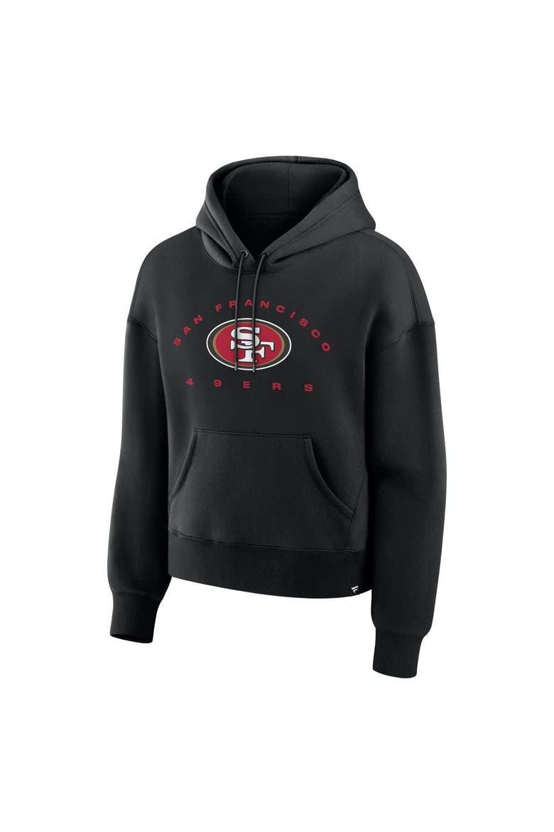 Women's Fanatics Black San Francisco 49ers Eligible Receiver Legacy Pullover Hoodie, Alternate, color, Black