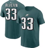 Nike Men's Nike Cooper DeJean Midnight Green Philadelphia Eagles Player Name & Number T-Shirt