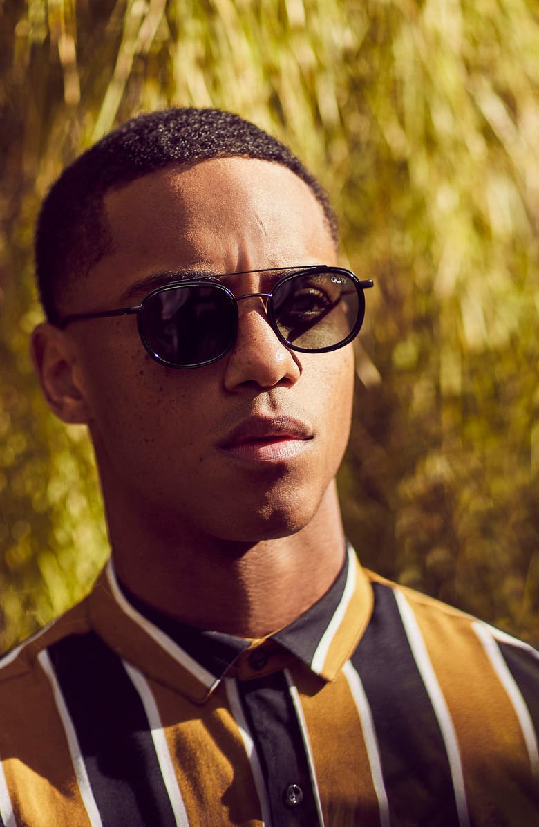 QUAY Australia Got It Covered 50mm Polarized Sunglasses, Alternate, color, 