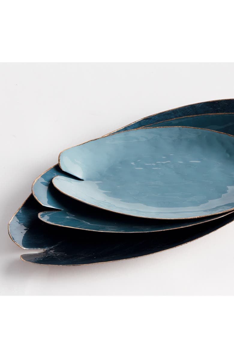 Napa Home & Garden Camden Decorative Trays Set of 3, Alternate, color, Blue