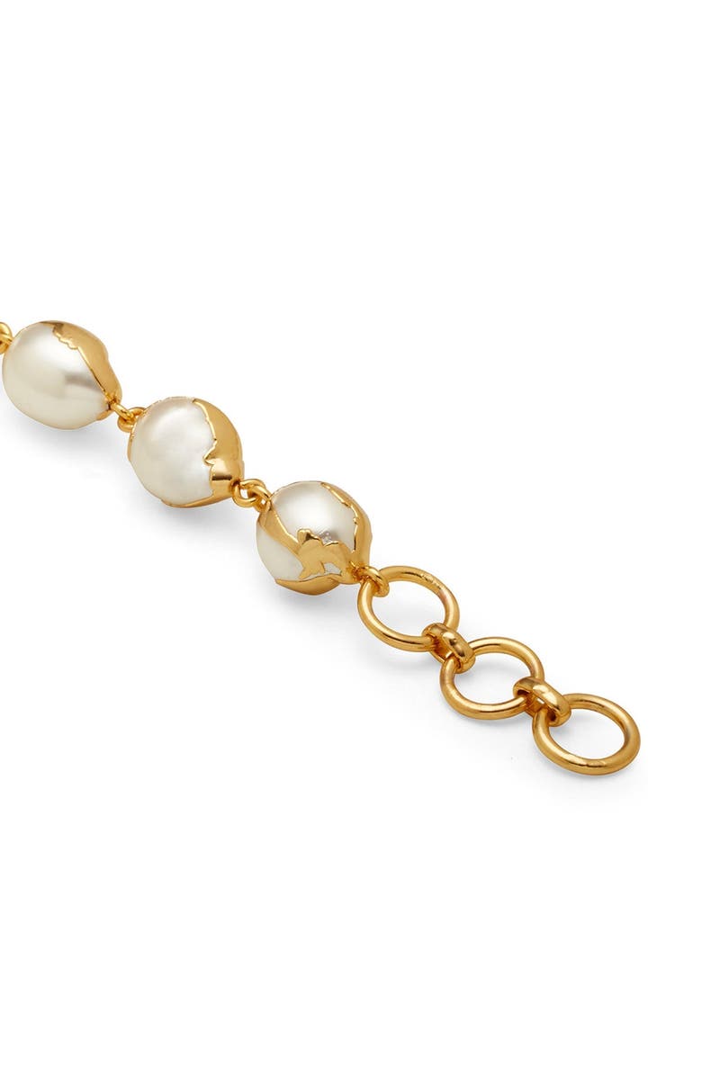 Dhwani Bhansal LUNA BRACELET, Alternate, color, Gold Plated