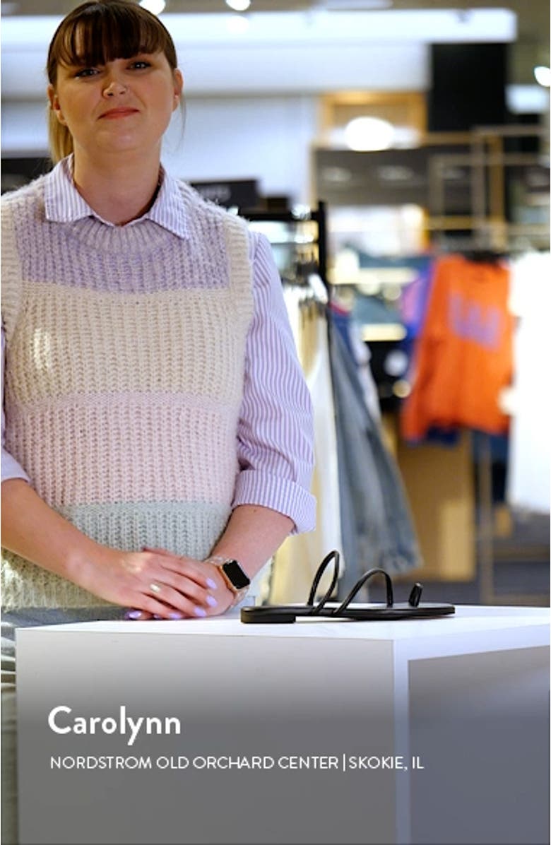 Ludo Toe Ring Strappy Slide Sandal, sales video thumbnail